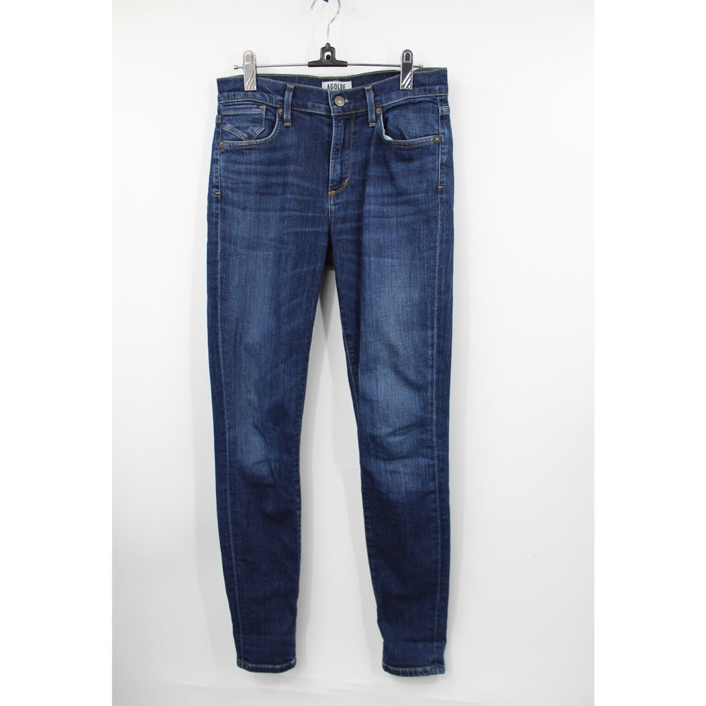 Agolde Sophie High Rise Skinny Jeans Claremont Blue Size 26